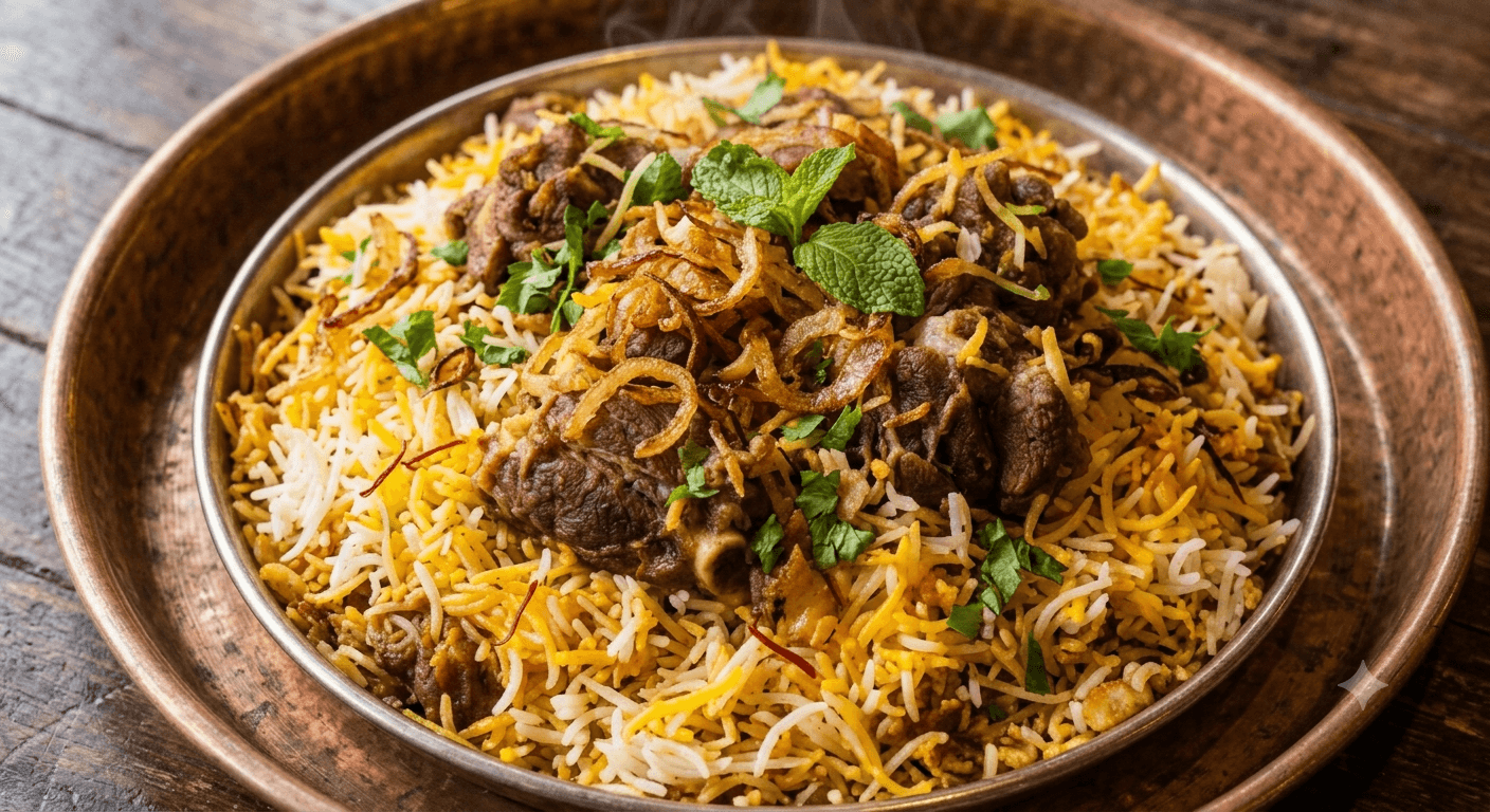 Nawabi Khaas Mutton Biryani